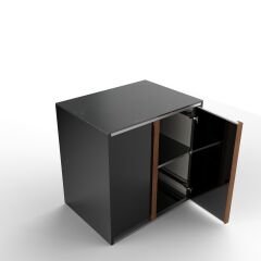 Sinn Free | Bahçe Mutfağı Kapaklı Hazırlık Modulü CHAMPAGNE - OXIDO BROWN MATTE