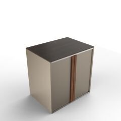 Sinn Free | Bahçe Mutfağı Kapaklı Hazırlık Modulü CHAMPAGNE - OXIDO BROWN MATTE