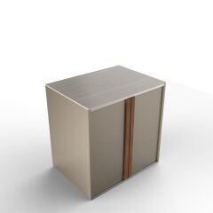 Sinn Free | Bahçe Mutfağı Kapaklı Hazırlık Modulü TRAVERTINE BEIGE - CHAMPAGNE
