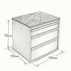 Sinn Drawr | Bahçe Mutfağı Çekmeceli Hazırlık Modulü