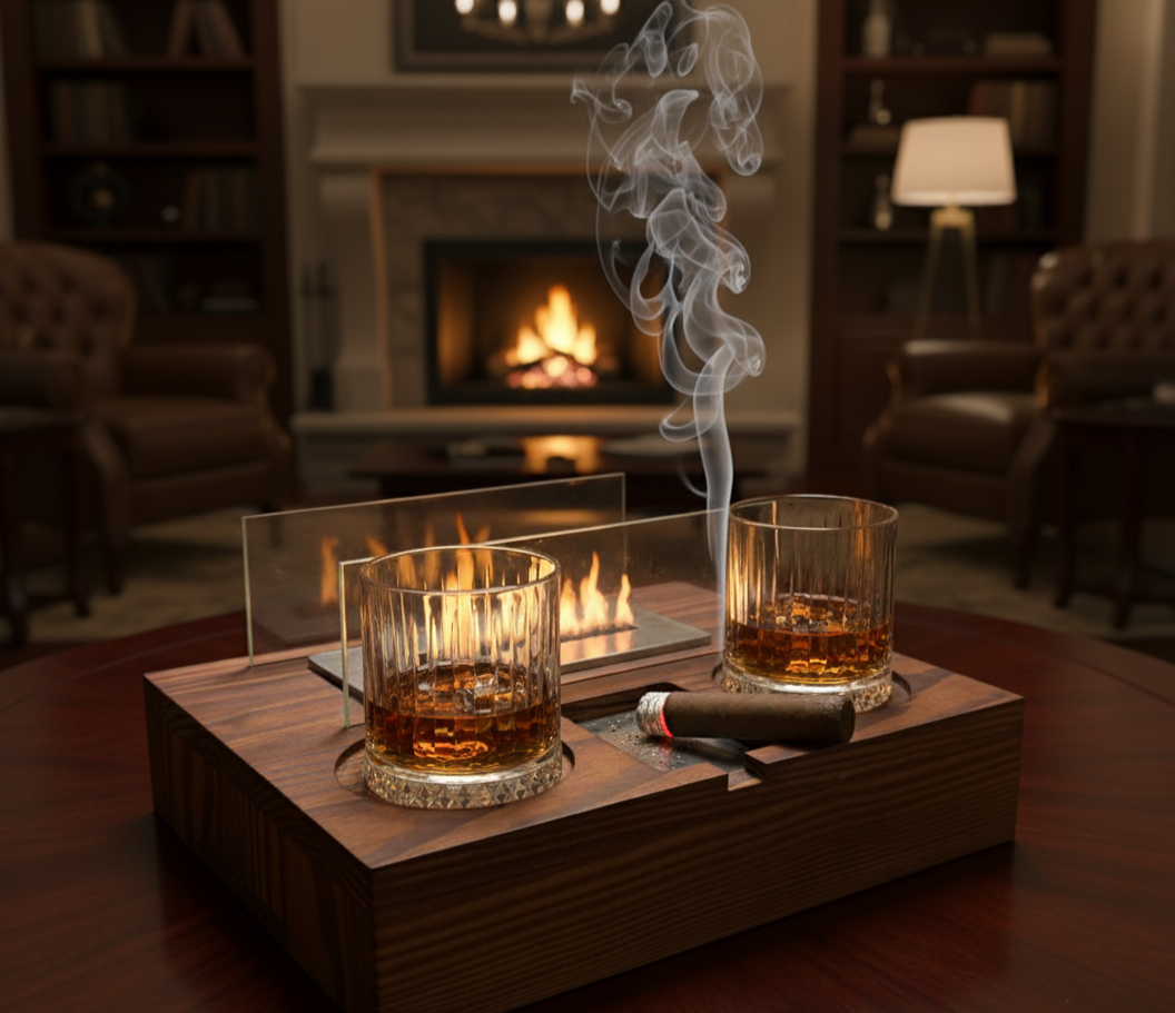 Masa Üstü Bioetanol Şömine — Ortamınıza Sıcaklık, Şıklık ve Zarafet Katın.