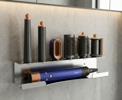 Dyson Airwrap - Multistyler Uyumlu Paslanmaz Metal Duvar Askısı - Düzenleyici Stand