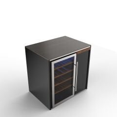 Sinn Cooler | Bahçe Mutfağı Soğutucu Modülü Vestel VLP-4000 Şarap Soğutcu - OXIDO BROWN MATTE - BLACK
